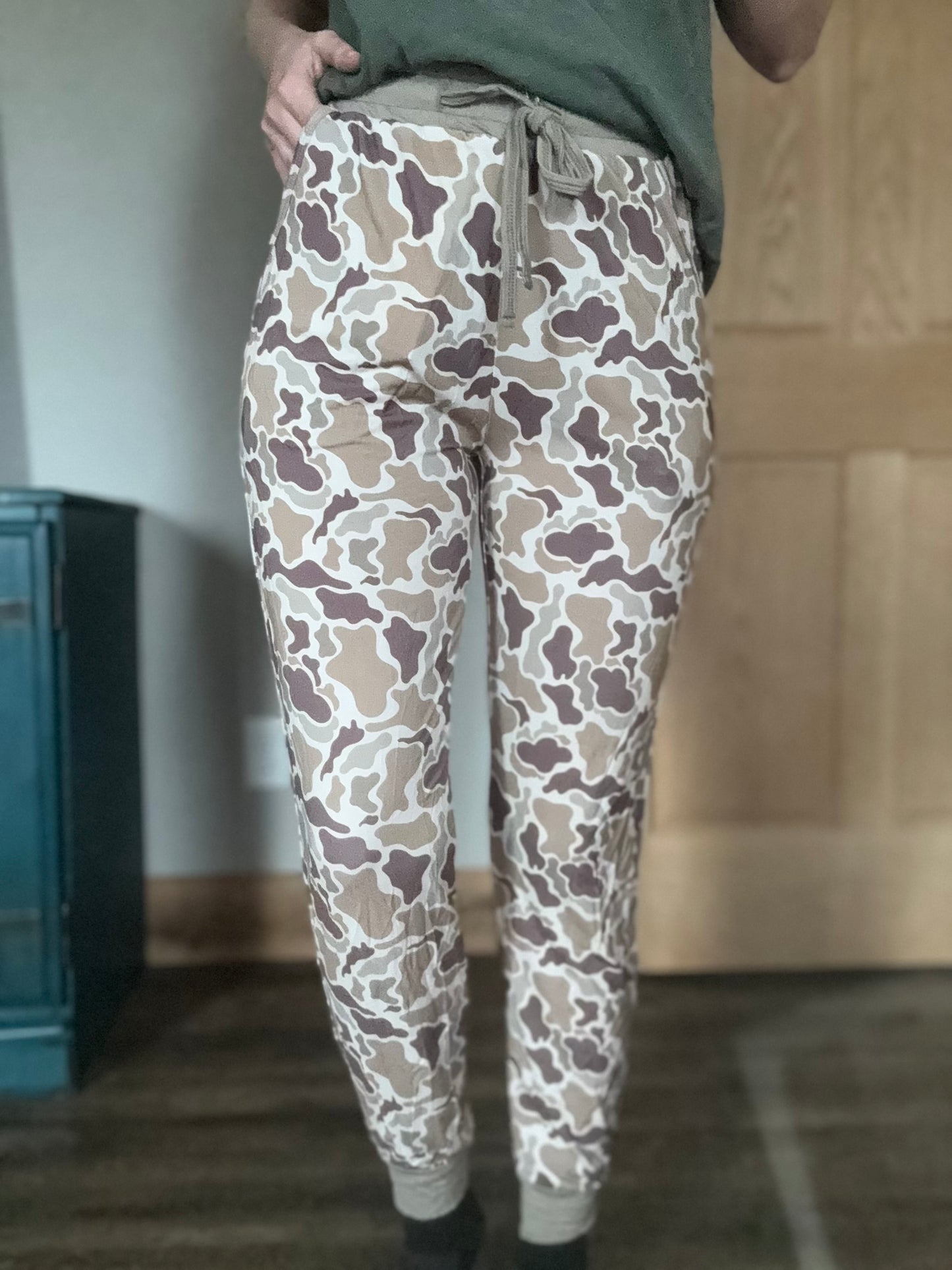 Duck Camo Adult Bamboo Joggers