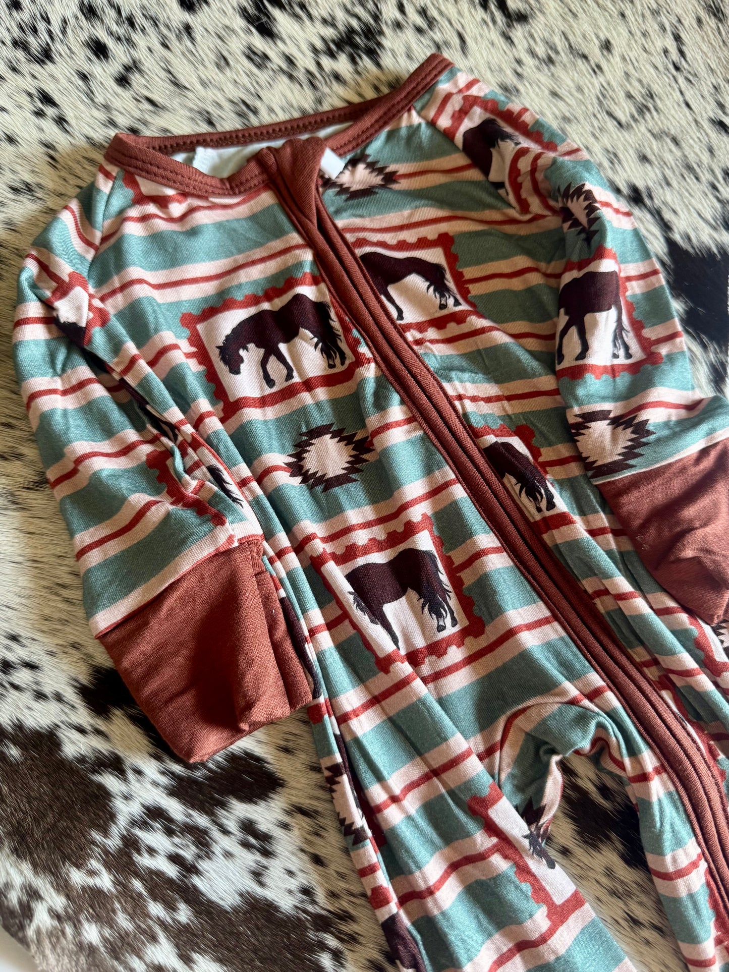 Bay Stripes Bamboo Romper