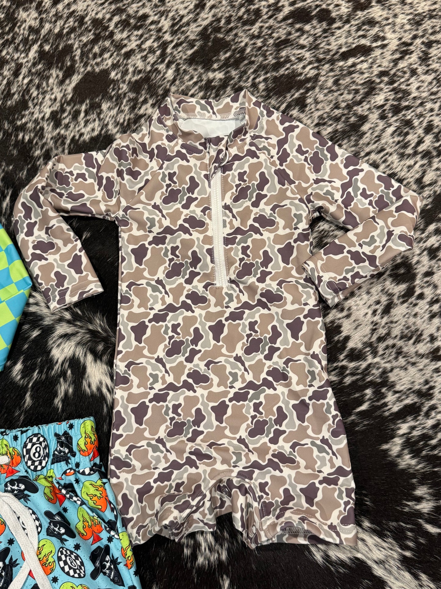 Duck Camo Rashguard Swim