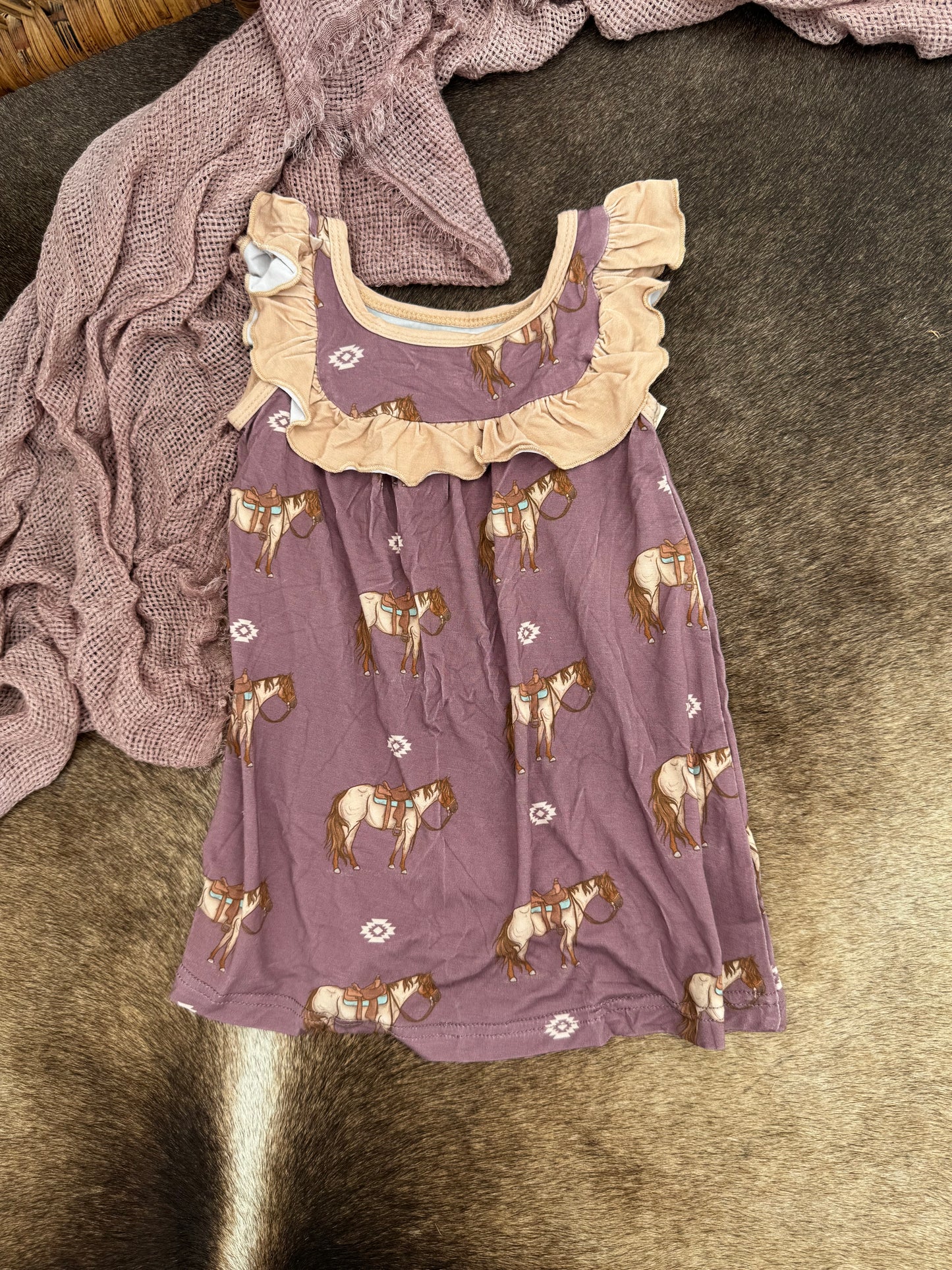 (new) Roan Horse Bamboo Dress