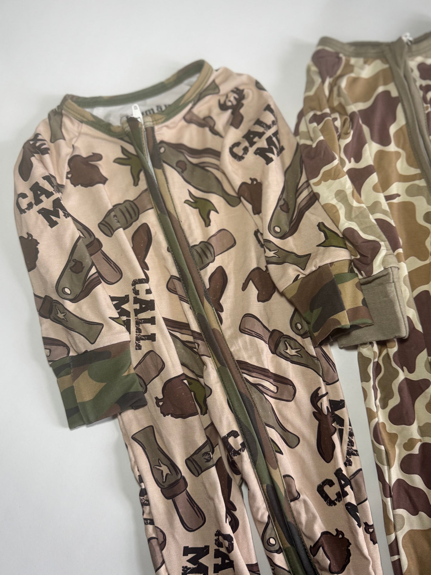 Call Me Camo Bamboo Romper
