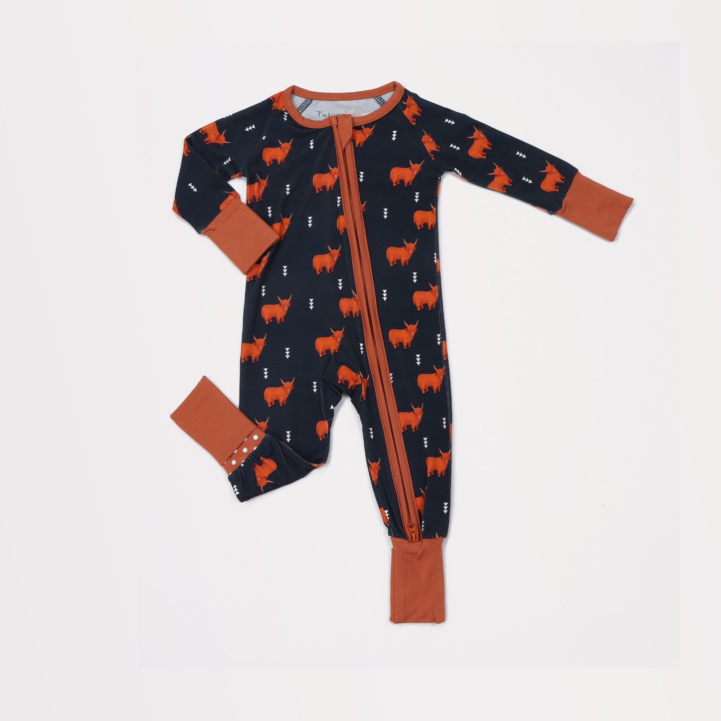 Howdy Highland Bamboo Romper