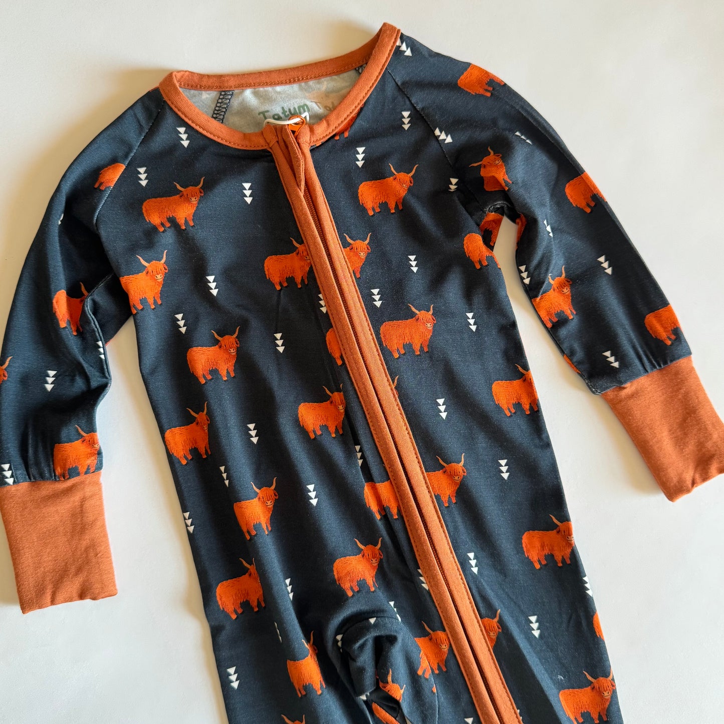 Howdy Highland Bamboo Romper