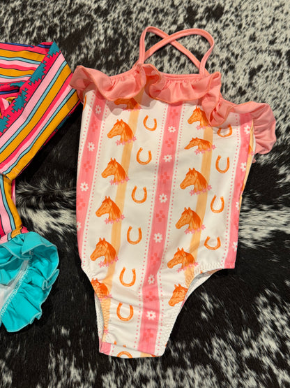 Ponies 1Pc Swim
