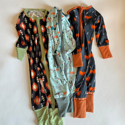 Howdy Highland Bamboo Romper