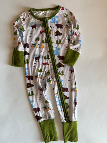 Happy Camper Bamboo Romper
