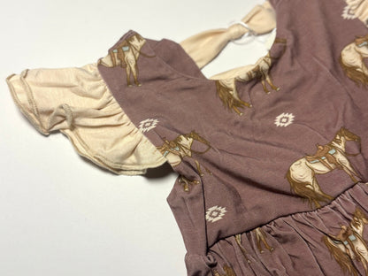 Roan Horse Bamboo Dress