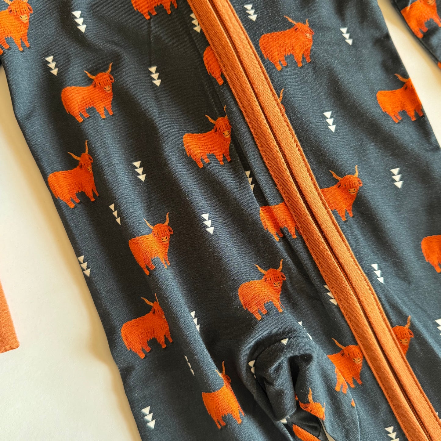 Howdy Highland Bamboo Romper