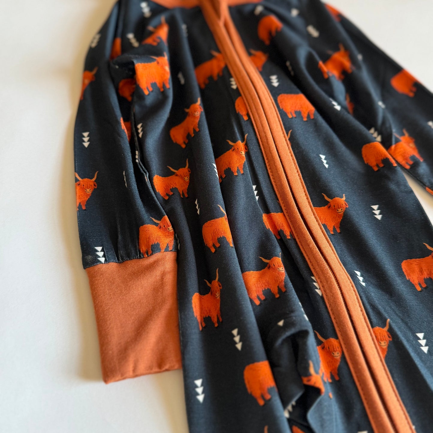 Howdy Highland Bamboo Romper