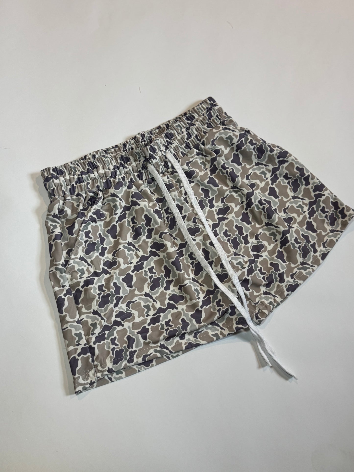 Men’s Camo Swim Trunks