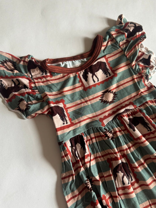 Bay Stripes Bamboo Dress