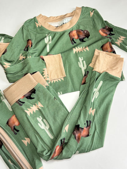 Buffalo Bamboo Toddler Set