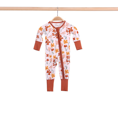 Autumn Blooms Bamboo Romper