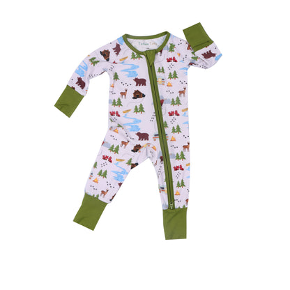 Happy Camper Bamboo Romper