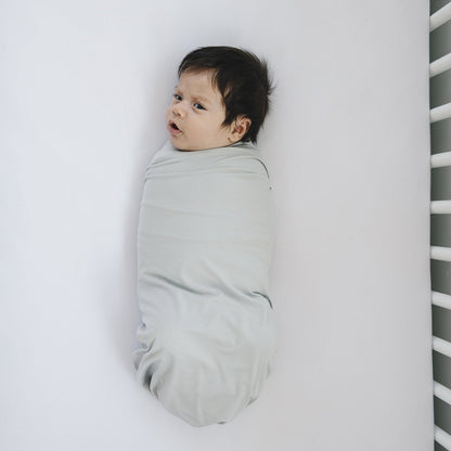 Stone Bamboo Stretch Swaddle