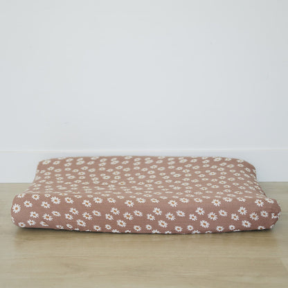 Daisy Dream Muslin Changing Pad Cover