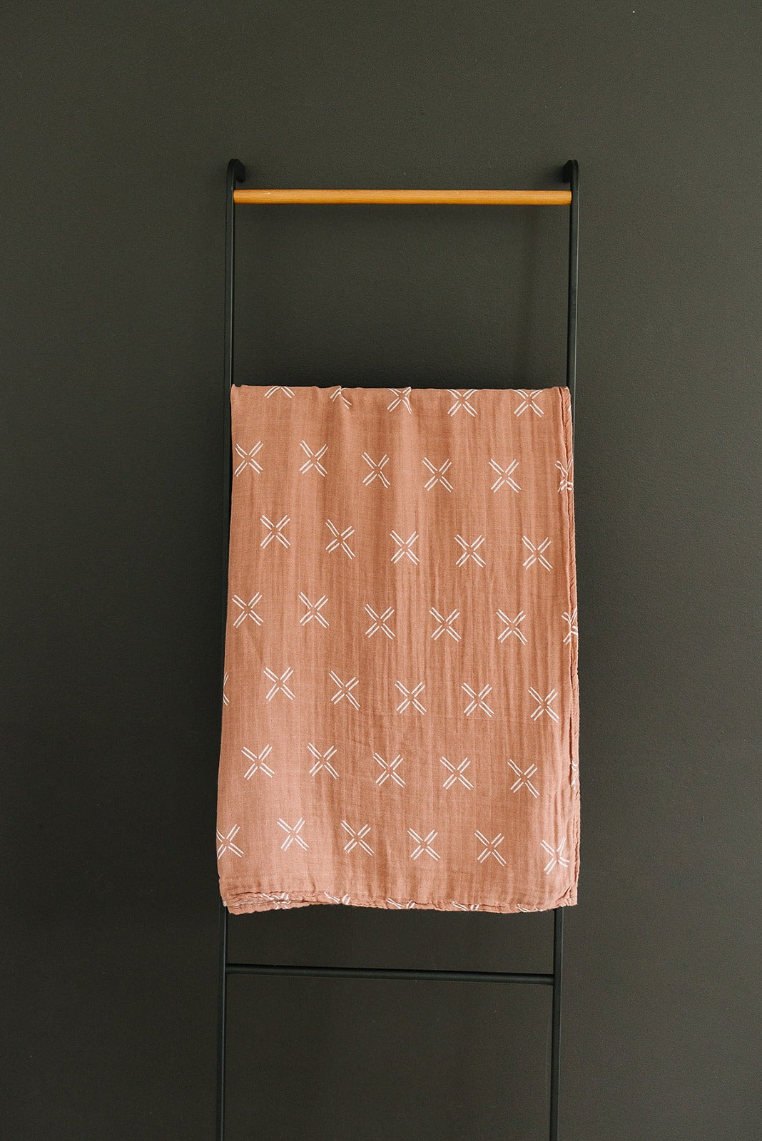 Just Peachy Muslin Swaddle Blanket